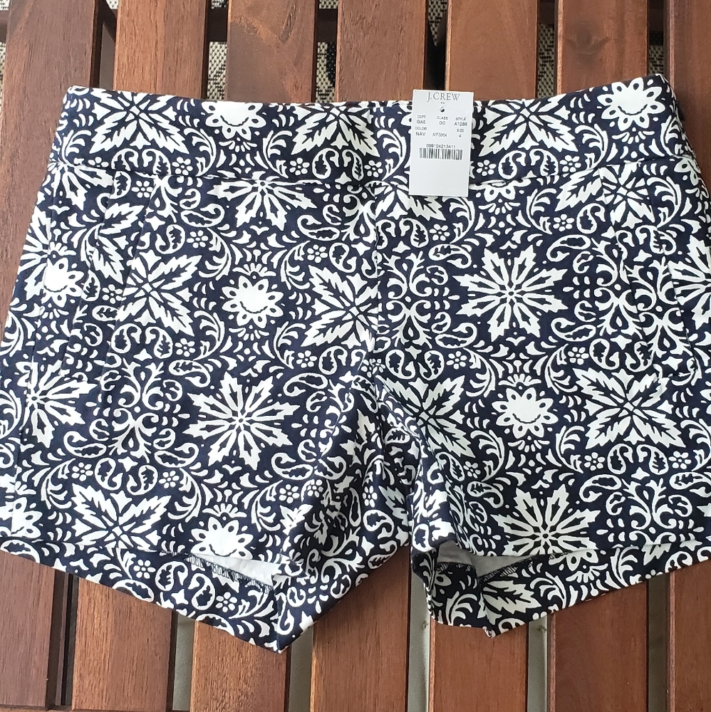 J. Crew 4 inch shorts